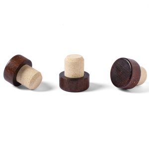 Bartops with wooden cap (34×15) 27×22mm