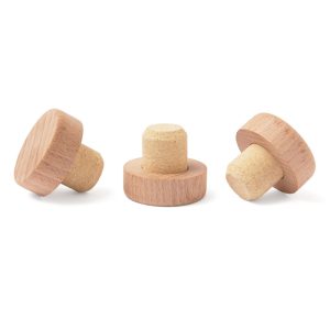 Bartops with wooden caps (45×15) 27×24mm