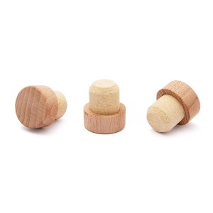 Bartops with wooden cap (34X15) 27X24mm