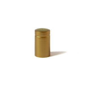 PVC capsule gold 29x50mm 100/1