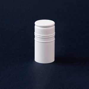 Navojni zatvarač za vino bela Saranex – 30×60 mm (100 kom)