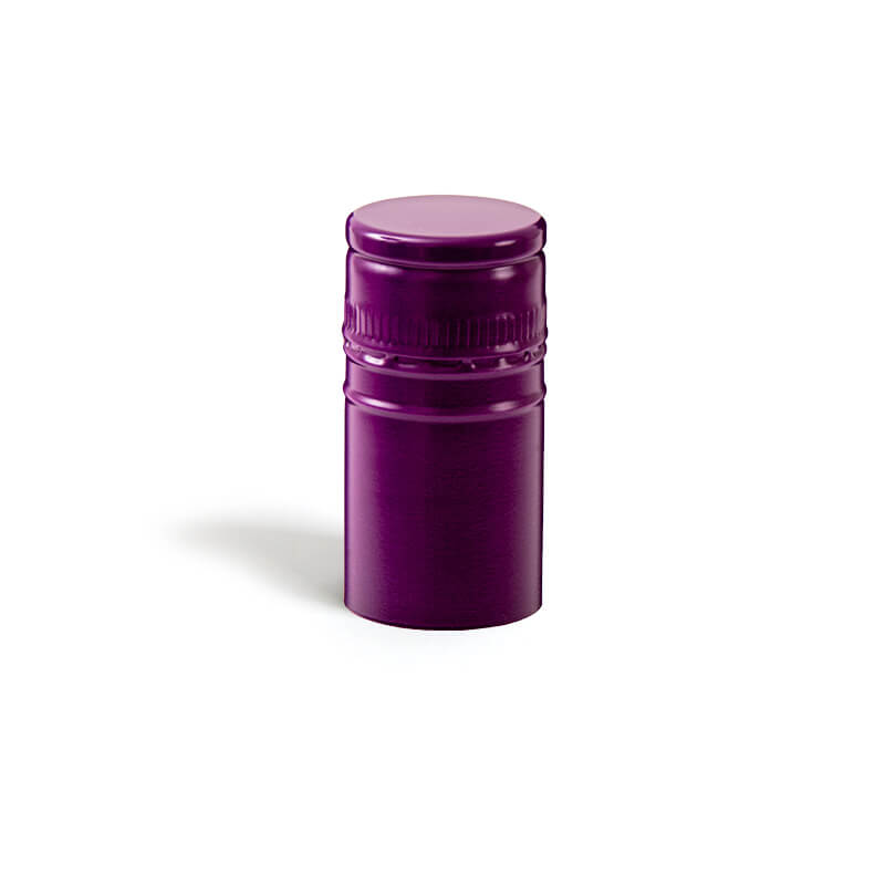 Navojni zatvarač za vino ljubičasta Saranex – 30×60 mm (100 kom)